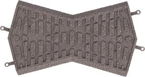 Piko 55491 - H0 - Gleisbettung lose für Kreuzung 30°